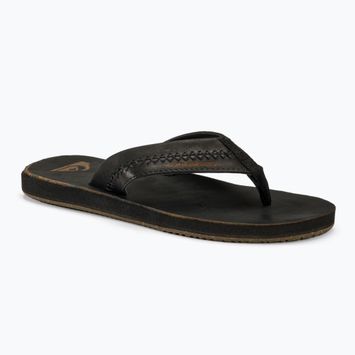 Ανδρικές σαγιονάρες Quiksilver Carver Natural II μαύρες 1