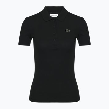 Lacoste γυναικείο πουκάμισο πόλο DF5377 μαύρο