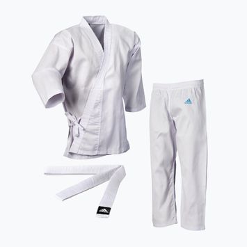 Adidas Basic παιδικό παιδικό με ζώνη καρατέγκι λευκό K200