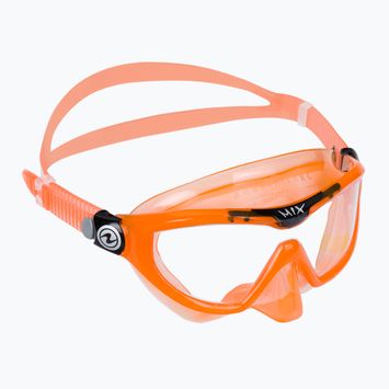 Aqualung Mix πορτοκαλί/μαύρη παιδική μάσκα κατάδυσης MS5560801S