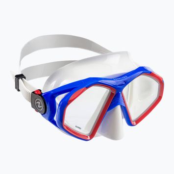 Aqualung Hawkeye λευκή/μπλε μάσκα κατάδυσης MS5570940