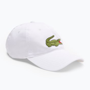 Καπέλο μπέιζμπολ Lacoste RK9871 001 λευκό