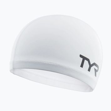 Σκουφάκι κολύμβησης TYR Silicone Comfort white