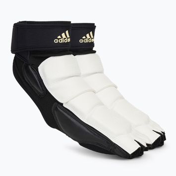 Προστατευτικά ποδιών για teakwondo adidas WT λευκό/ μαύρο