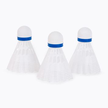 Sunflex Nylon shuttlecocks badminton 3XW 3 τεμάχια λευκό 53558