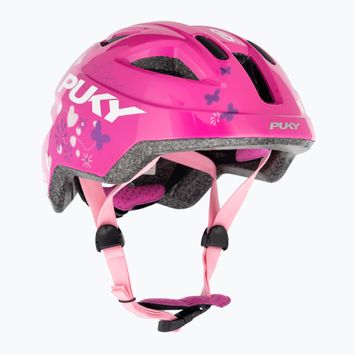 PUKY PH 8 Pro-S ροζ/λουλούδι παιδικό κράνος ποδηλάτου
