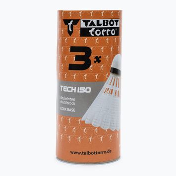 Talbot-Torro Tech 150 Συνθετικές σαΐτες μπάντμιντον 3 τμχ. 479120