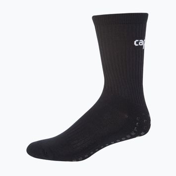 Ανδρικές κάλτσες ποδοσφαίρου Capelli Crew με πιαστράκια μαύρο/λευκό