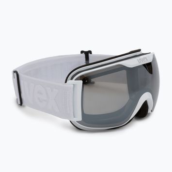 UVEX Downhill 2000 S LM γυαλιά σκι λευκό ματ/καθρέφτης ασημί/καθαρό 55/0/438/1026
