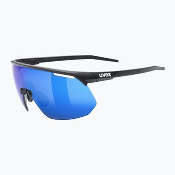 UVEX Pace One μαύρα ματ/μπλε γυαλιά ηλίου καθρέφτη