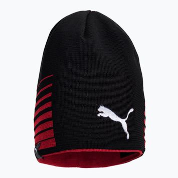 PUMA Liga Reversible Beanie ποδοσφαιρικό καπέλο κόκκινο/μαύρο 022357 01