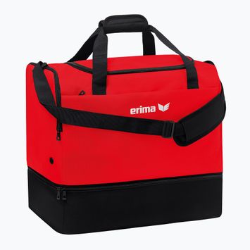 ERIMA Ομαδική αθλητική τσάντα με κάτω διαμέρισμα 90 l κόκκινο
