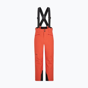 ZIENER Axi παιδικό παντελόνι σκι πορτοκαλί καμένο