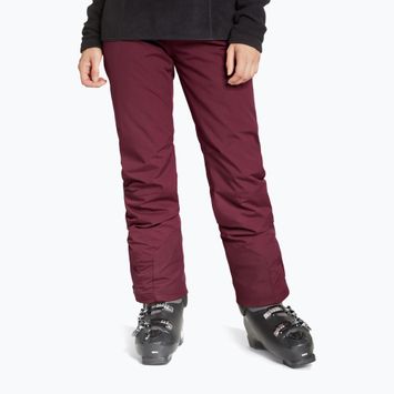 Γυναικείο παντελόνι σκι ZIENER Tilla velvet κόκκινο