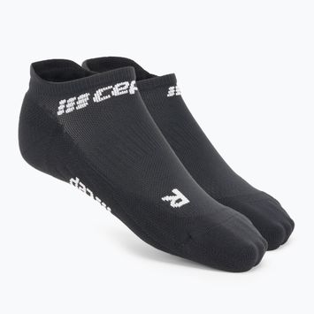 CEP Γυναικείες κάλτσες συμπίεσης 4.0 No Show μαύρες