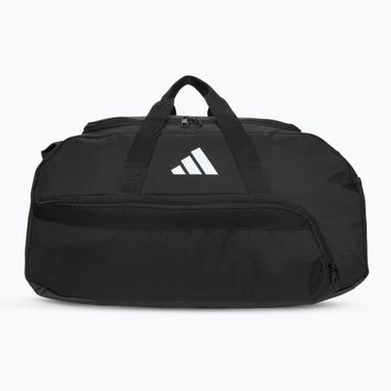 adidas Tiro 23 League Duffel Bag M μαύρη/λευκή τσάντα προπόνησης