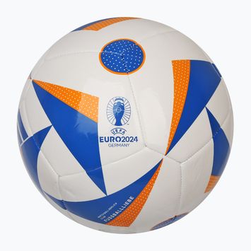 adidas Fussballiebe Club ποδοσφαίρου λευκό/λαμπερό μπλε/πορτοκαλί μέγεθος 5