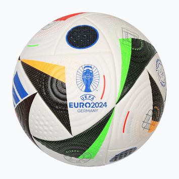 Adidas Fussballiebe Pro μπάλα λευκό/μαύρο/λαμπερό μπλε μέγεθος 5