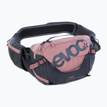 EVOC Hip Pack Pro 3 l πορτοφόλι ποδηλάτου σε ροζ/καρμπονέζικο γκρι χρώμα