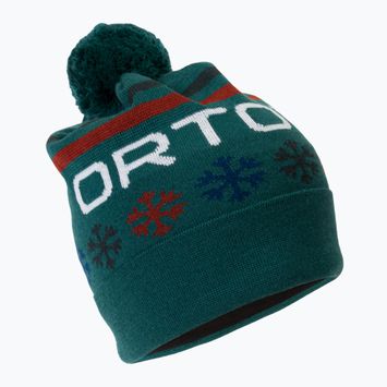 ORTOVOX Nordic Knit χειμερινό καπέλο πράσινο 68022