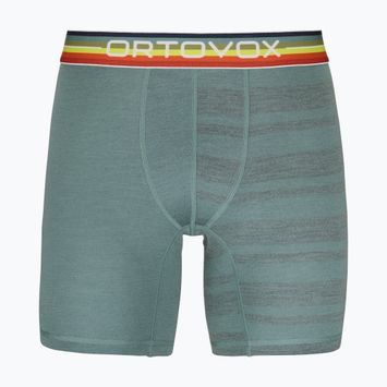 Ανδρικό θερμικό μποξεράκι ORTOVOX 185 Rock'N'Wool arctic grey