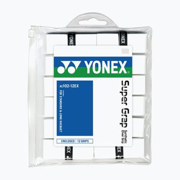 YONEX περιτύλιγμα ρακέτας μπάντμιντον 12 τεμάχια λευκό AC 102