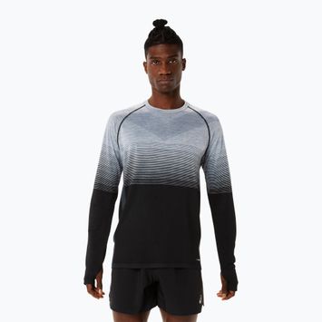 Ανδρικό ASICS Seamless performance black/carrier grey running longsleeve