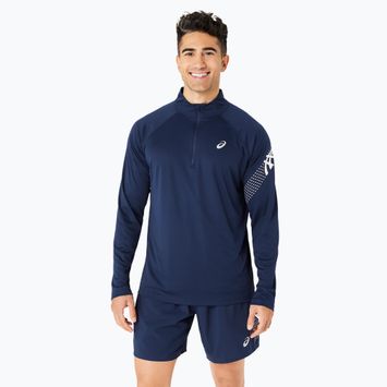 Ανδρικό μακρυμάνικο για τρέξιμο ASICS Icon 1/2 Zip performance blue expanse