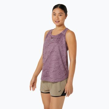 Γυναικείο φανελάκι για τρέξιμο ASICS Road All Over Print Tank dusty mauve