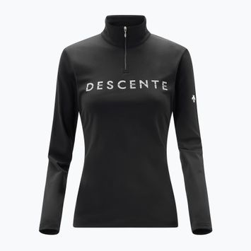 Γυναικείο φούτερ Descente Chest Logo T-Neck μαύρο