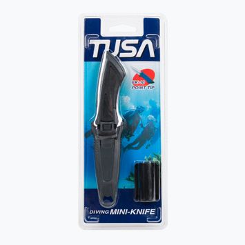 TUSA Μίνι καταδυτικό μαχαίρι μαύρο FK-10