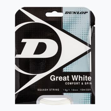 Dunlop Bio Great sq. 10 m χορδή σκουός λευκή 624700