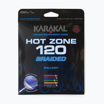 Σπάγγος σκουός Karakal Hot Zone Πλεκτό 120 11 m μπλε