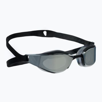 Speedo Fastskin Hyper Elite Mirror μαύρο/οξειδωτικό γκρι/χρώμιο γυαλιά κολύμβησης 68-12818F976