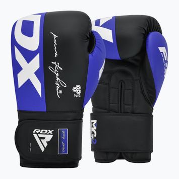 RDX REX F4 μπλε/μαύρα γάντια πυγμαχίας