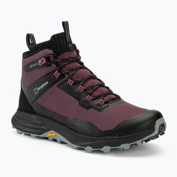 Γυναικεία παπούτσια πεζοπορίας Berghaus Vc22 Mid GTX wine/black