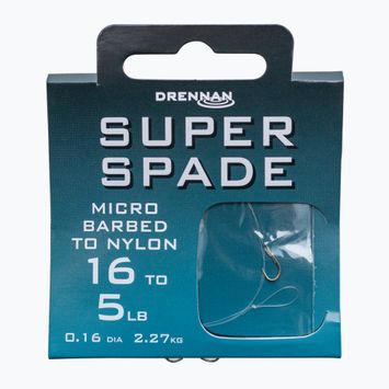 Drennan Super Spade αγκίστρι χωρίς αγκίστρι + οδηγός μεθοδολογίας γραμμής 8 τεμάχια σαφές HNSSPM012