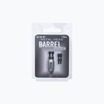 Κεφαλή κρεμάστρας ESP Barrel Bobbin Kit ασημί ETBBMH01