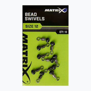 Matrix Bead Swivels 10 τεμαχίων αλιευτικό σύνδεσμο μαύρο GAC375