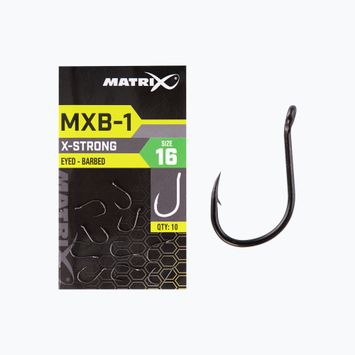 Matrix MXB-1 Αγκίστρια μεθόδου με αγκίστρια 10 τεμ. μαύρο GHK152