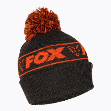 Fox International Collection Booble μαύρο/πορτοκαλί χειμερινό καπέλο