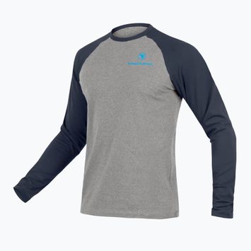 Ανδρικό μακρυμάνικο ποδηλασίας Endura One Clan Raglan L/S ink blue