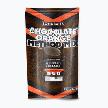 Sonubaits Σοκολάτα Πορτοκάλι Μέθοδος Mix σκούρο καφέ S1770023 δόλωμα