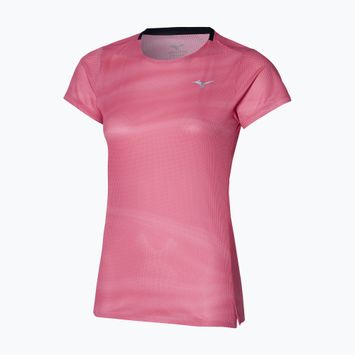 Γυναικείο πουκάμισο για τρέξιμο Mizuno Premium Aero Tee sangria sunset