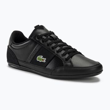 Lacoste ανδρικά παπούτσια 43CMA0035 μαύρο/μαύρο