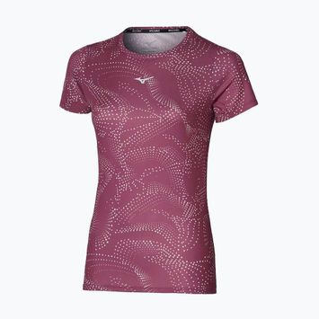 Γυναικείο πουκάμισο για τρέξιμο Mizuno Impulse Core Graphic Tee violet quartz