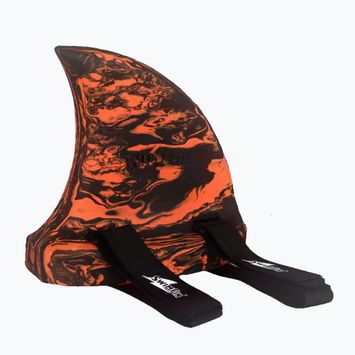 Παιδικό πτερύγιο κολύμβησης SwimFin SWIMFINTIGSHA black/orange marble