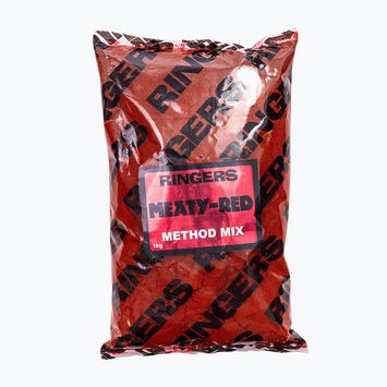 Ringers Meaty Red μέθοδος groundbait 1kg κόκκινο PRNG04
