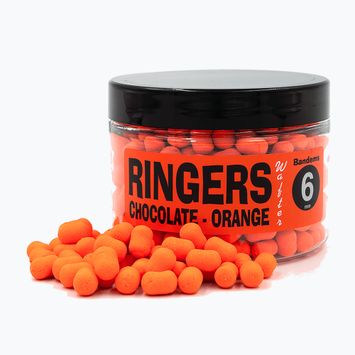 Αγκίστρια δολωμάτων δακτυλίου Ringers Πορτοκαλί Wafters Σοκολάτα 6mm 150ml PRNG38
