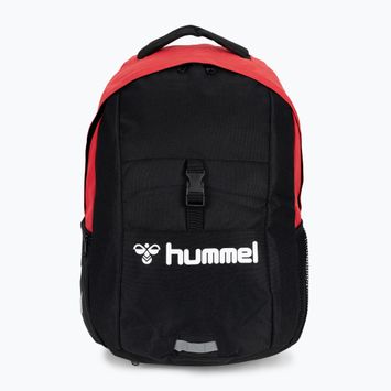 Hummel Core Ball 31 l ποδοσφαιρικό σακίδιο πλάτης αληθινό κόκκινο/μαύρο